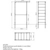 Lauko gimnastikos kopėčios MO-003 - Marbo Sport