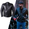 Leather Motorcycle Jacket W-TEC Elcabron