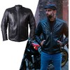 Leather Motorcycle Jacket W-TEC Elcabron