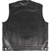 Leather Motorcycle Vest W-TEC Delasola