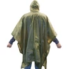 Lietpaltis-poncho Highlander, alyvuogių spalvos