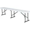 Lifetime Boston Folding Bench Baltas 183x30x42cm