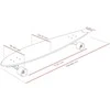 Longboardas Street Surfing Fishtail – The Leaf 42”, kinų klevas, ABEC-7