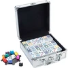 Longfield Mexican Train Double 12 aliuminio dėklas