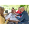 Longfield Mexican Train Double 12 domino aliuminio dėkle