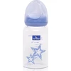 Lorelli Classic Stiklinis maitinimo buteliukas Lorelli, su anti-colic čiulptuku, 120 ml, mėlynas