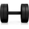 Marbo Sport Gumuotas hantelis Marbo - 15 kg, juodas