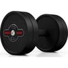 Marbo Sport Gumuotas hantelis Marbo - 17,5kg, juodas