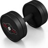 Marbo Sport Gumuotas hantelis Marbo - 17,5kg, juodas