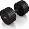 Marbo Sport Gumuotas hantelis Marbo - 20 kg, juodas