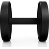 Marbo Sport Gumuotas hantelis Marbo - 20 kg, juodas