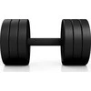 Marbo Sport Gumuotas hantelis Marbo - 22,5kg, juodas
