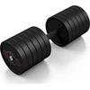 Marbo Sport Gumuotas hantelis Marbo - 47,5kg, juodas
