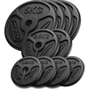 Marbo Sport Ketaus svorių komplektas Marbo Slim, 30kg / 4x1.25kg, 2x2.5kg, 4x5kg