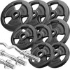 Marbo Sport Komplektas MH1_68KG_KIER | reguliuojamas suoliukas + kojų presas + maldos baras (įkišamas) + rankenų ir svarmenų rinkinys 4