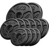 Marbo Sport Olimpinis ketaus svorių komplektas Marbo, 30kg / 2x5kg + 6x2.5kg + 4x1.25kg