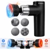 Massage Gun with Heated/Cooling Attachment inSPORTline ChillFrost • 1,800 mAh • 1,600–2,800 RPM • Up to 6 mm