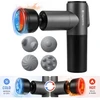 Massage Gun with Heated/Cooling Attachment inSPORTline IceBlaze • 2,400 mAh • 1,600–2,800 RPM • Up to 6 mm