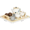 Ecotoys Medinis arbatos rinkinys Eco Toys W10B318B, 17 elementų