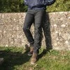 Men’s Motorcycle Jeans Oxford Original Approved CE Slim Fit Juodas