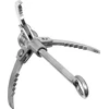 MFH Grappling Hook metal foldable with rope