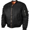 MFH US Flight Jacket MA1 juodas