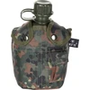 MFH US Plastic Canteen 1 l cover BW camo BPA free