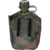 MFH US Plastic Canteen 1 l cover BW camo BPA free