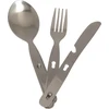 Mil-Tec CAMPING 3-PC S/STEEL EATING UTENS.