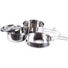 Mil-Tec COOK SET STAINLESS STEEL 4-PCS.