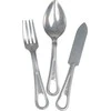 Mil-Tec US STAINLESS STEEL 3-PC. EATING UTENSIL