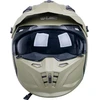 Atverčiamas motociklininko šalmas W-TEC Badalone Army