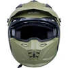 Atverčiamas motociklininko šalmas W-TEC Badalone Army