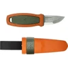 Morakniv Eldris peilis su diržo kilpa alyvuogių ir oranžinės spalvos nerūdijantis plienas
