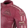 Moteriška odinė moto striukė W-TEC Sheawen Lady Rožinė