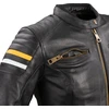 Moteriška odinė motociklininko striukė W-TEC Stripe Lady