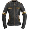 Moteriška odinė motociklininko striukė W-TEC Traction Lady