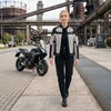 Moteriška vasarinė motociklininko striukė W-TEC Mirelia
