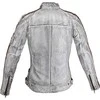 Moteriškas odinis moto švarkas W-TEC Sheawen Lady Baltas New