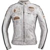 Moteriškas odinis moto švarkas W-TEC Sheawen Lady Baltas New