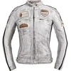 Moteriškas odinis moto švarkas W-TEC Sheawen Lady Baltas New