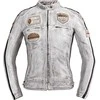 Moteriškas odinis moto švarkas W-TEC Sheawen Lady Baltas New