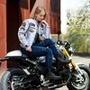 Moteriški moto džinsai W-TEC Alfreda CE