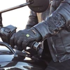 Moteriškos odinės motociklininko pirštinės W-Tec Perchta