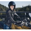 Moteriškos odinės motociklininko pirštinės W-Tec Perchta