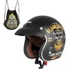 Moto šalmas W-TEC V541 Juodas Heart