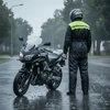 Motociklininko lietaus striukė W-TEC Nowet