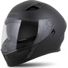 Motociklo šalmas Cassida Orbit Solid matinė juoda/juoda