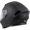 Motociklo šalmas Cassida Orbit Solid matinė juoda/juoda