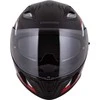 Motociklininko šalmas Cassida Orbit StriX Raudona/Gray/Baltas/Juodas